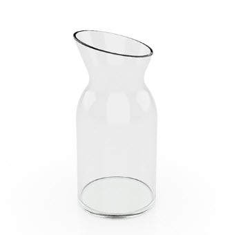 FLOW karaffel i glass 0,75ltr