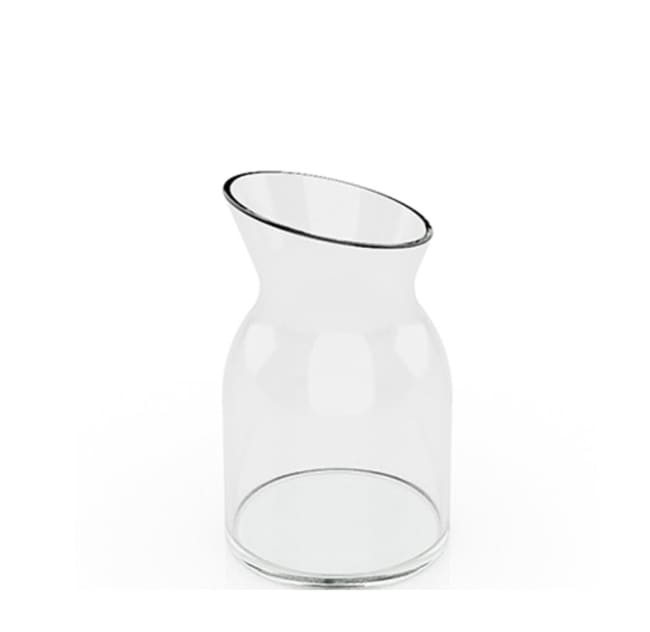 FLOW karaffel i glass 0,50ltr