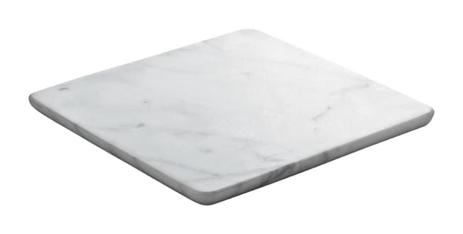 Marmorfat 180x180mm ANANTI, Hvit