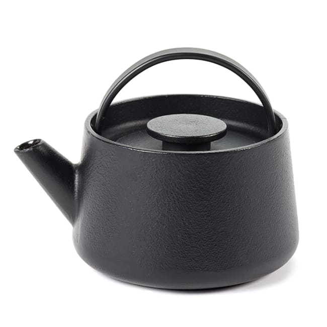 INKU tekanne støpejern 80cl, sort