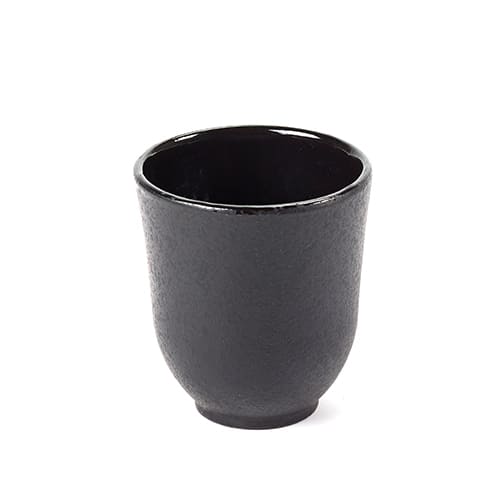 INKU krus u/hank støpejern 15cl, sort