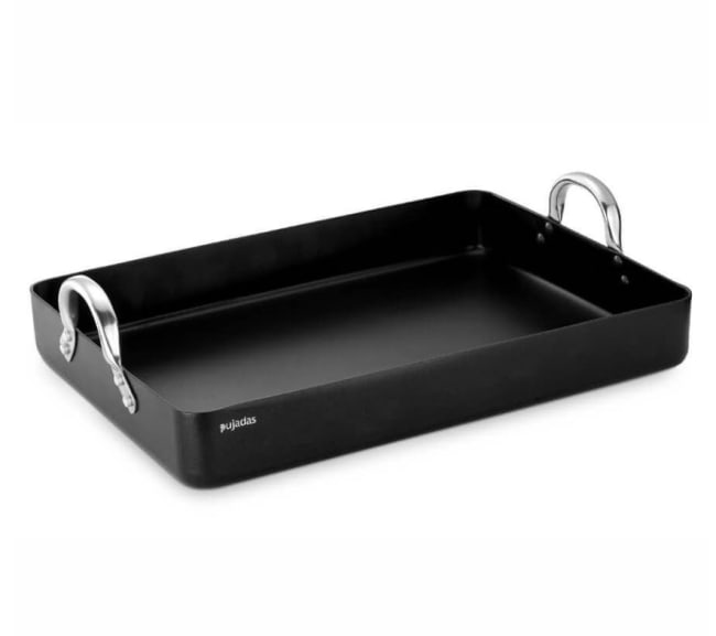 Ovnsfat/langpanne med belegg 450x320mm, Sort
