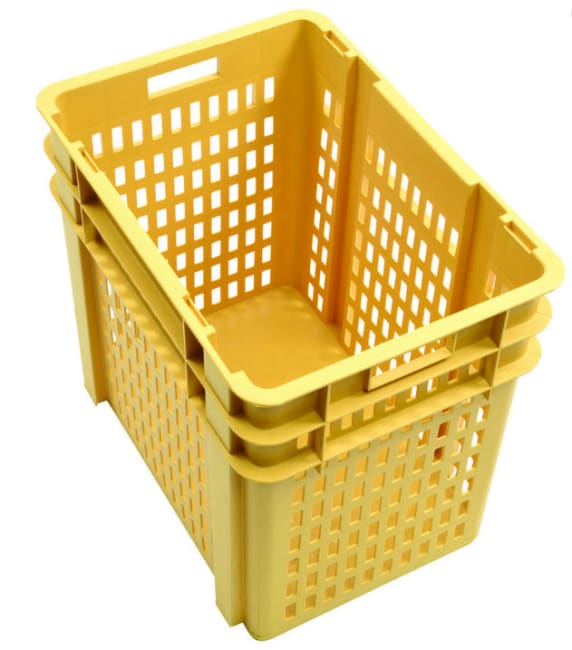 Brødkasse i perforert plast 120ltr