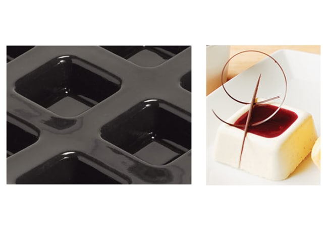 Flexipan Savarin 37x37x17mm-45rom