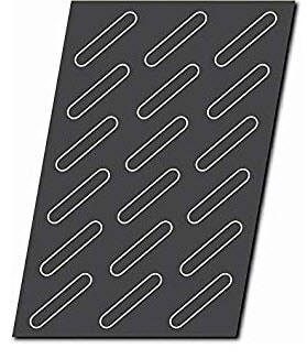 Eclair form L125xW25mm i silikon