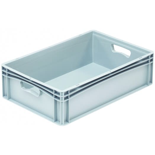 Kasse 600x400 stablebar 36ltr, grå