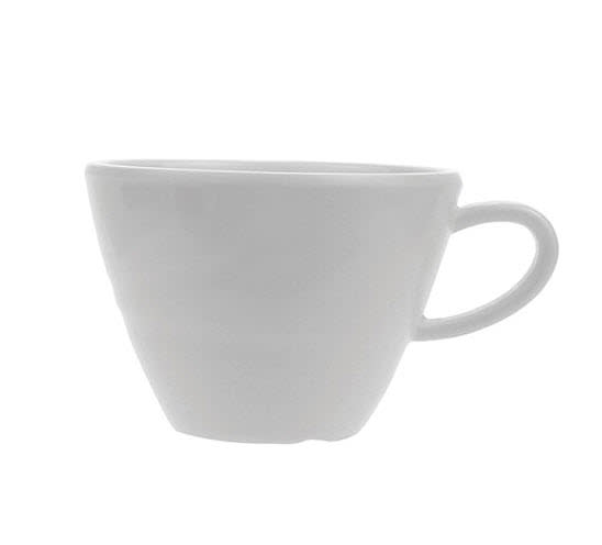 ORBIT kaffe/tekopp i melamin HVIT 17,5cl