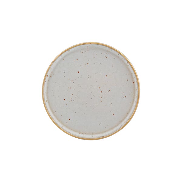 GOLD STONE tallerken coupe Ø:180mm, hvit