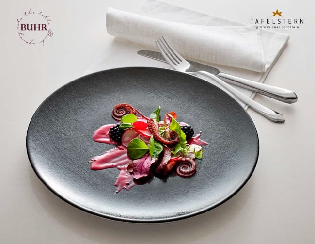 TEMPTASTE tallerken coupe Ø:280mm SKIFER