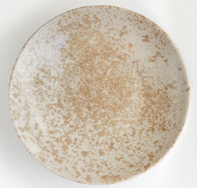 SANDSTONE tallerken coup Ø:200mm, Beige