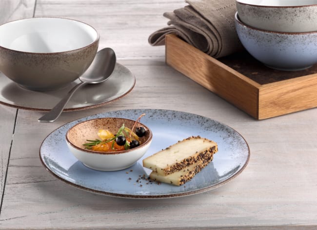 MODERN RUSTIC tallerken Ø:260mm,N.Blue