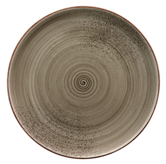 MODERN RUSTIC tallerken Ø:320mm, R.Brun