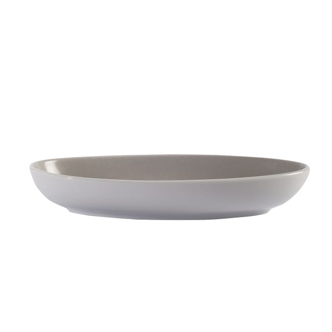 MODERN RUSTIC bolle oval Ø:280mm,St.Grå