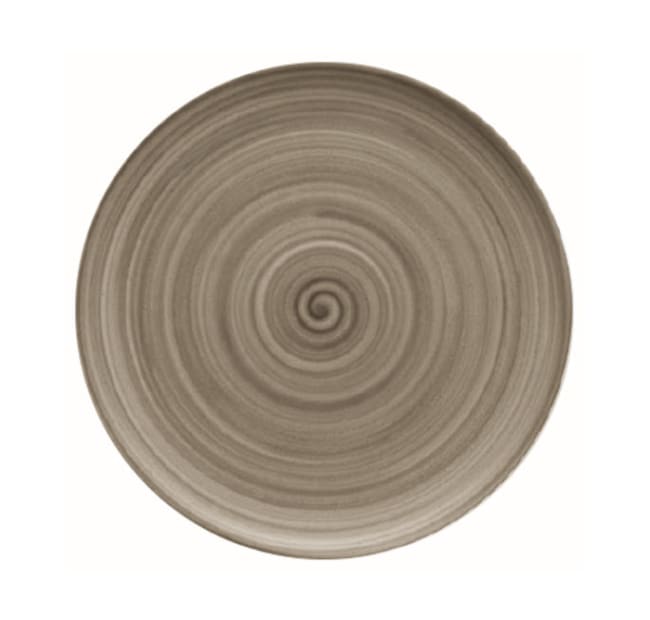 MODERN RUSTIC tallerken Ø:230, C.Brun