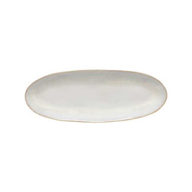 Tallerken oval L:160x12cm, sand, BRISA