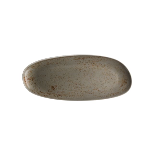 POTTERY tallerken oval coupe 180x90mm