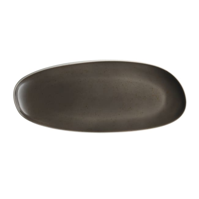 POTTERY tallerken oval coupe380x160mm