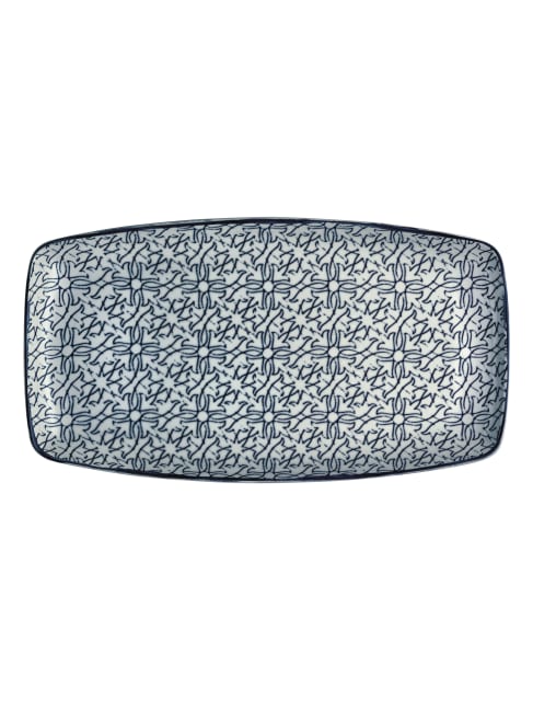 SHABBY CHIC tallerken rekt. 360x200mm
