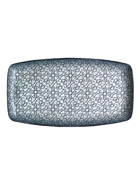 SHABBY CHIC tallerken rekt. 360x200mm