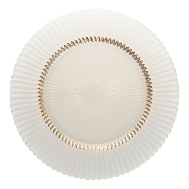 Glasstallerken Ø:270mm, ginger, ARCHIE