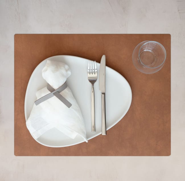 Bordbrikke NUPO Square L 35x45cm Nature