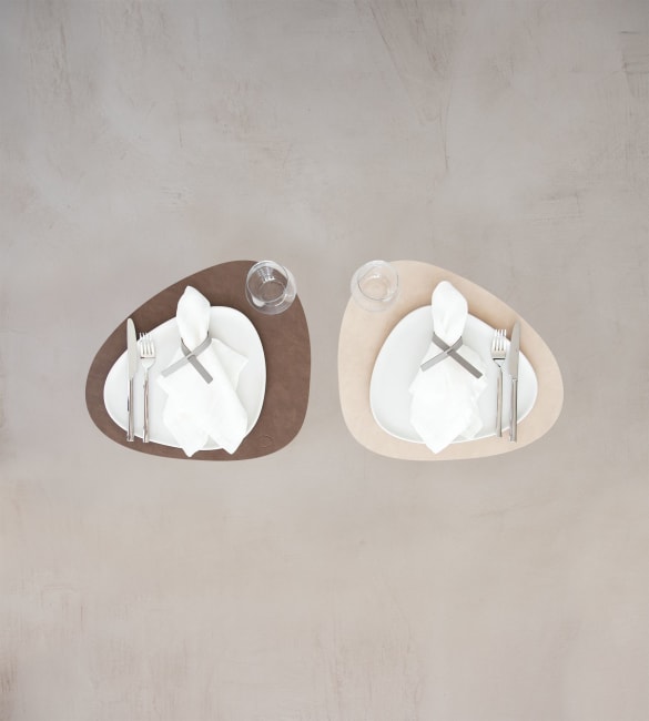 Bordbrikke CURVE L tosidig CLOUD/NUPO