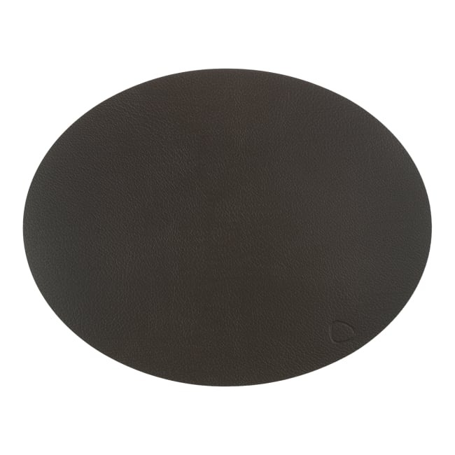 Bordbrikke BULL Oval L 36x46cm Brun