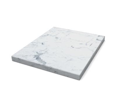 Marmorfat GN1/2 FLOW, Hvit