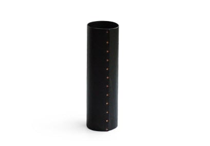 Kurv i finér Ø:60/H:140mm CRASTER SHAKER, Sort