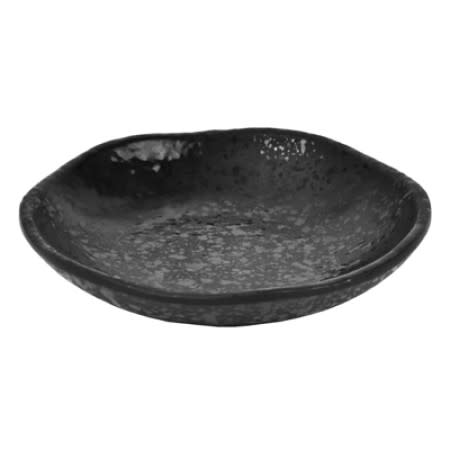 Rundt melaminfat Ø:205mm MINERAL, Sort
