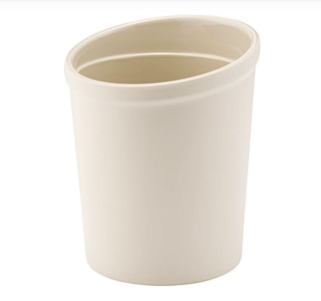 Melamin dressingkrukke skrå 1 ltr, beige