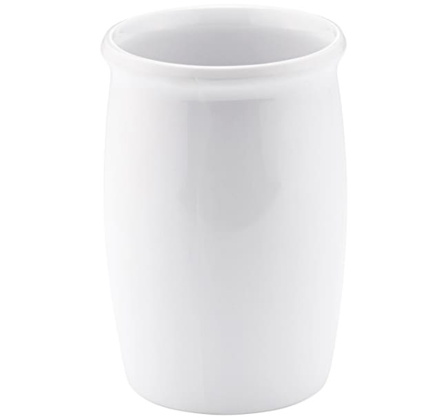 Melamin dressingkrukke 2 ltr, hvit