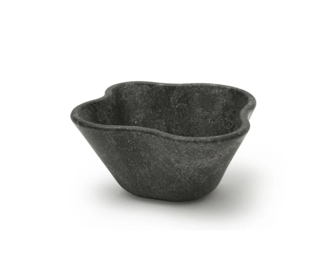 LUUPS dipskål i trefiber/plast, sort