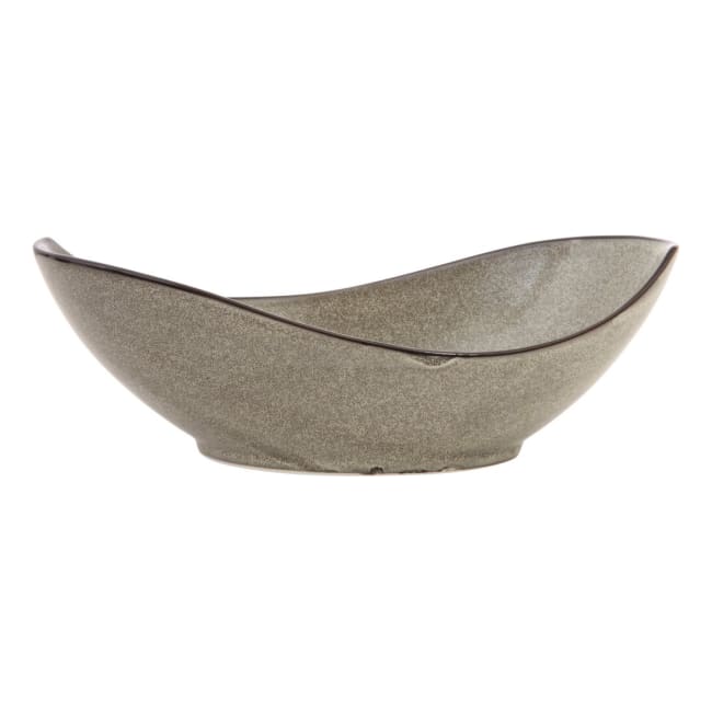 STON GREY oval bolle 315x160mm 94cl