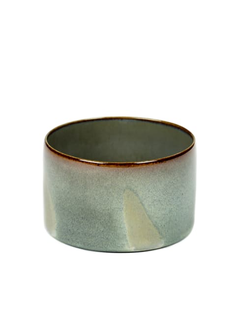 TERRES Cylinder lav Ø:75mm, grønngrå