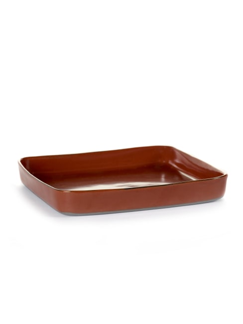 TERRES tallerken 180x180x24mm, rust
