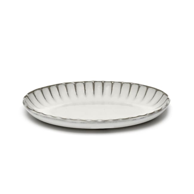 INKU serveringsfat Ø:320/H:50mm, hvit