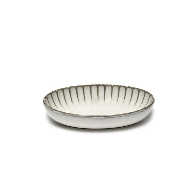 INKU serveringsfat oval L:190/H:37mm, hv