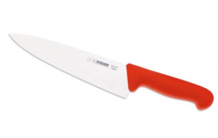 Kokkekniv Giesser L:200mm, Rød