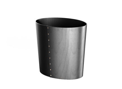 Avfallsbøtte til hotellrom "Luxury" 240x189mm/H:225mm, Sort