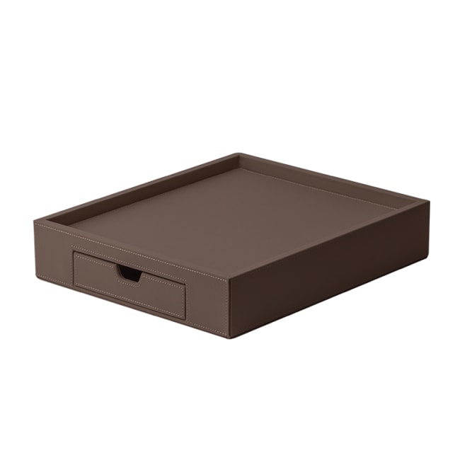 TASMAN velkomstbrett Nespresso m/skuff