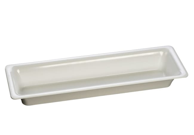 Kantine melamin GN2/4-65, Hvit