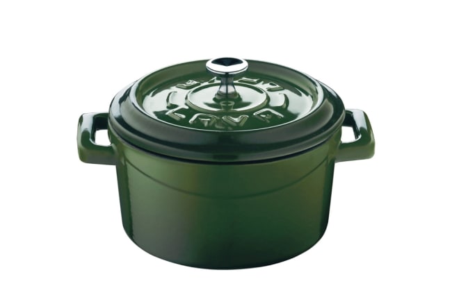 Støpejern MINI rund Ø:100mm/35cl, GRØNN
