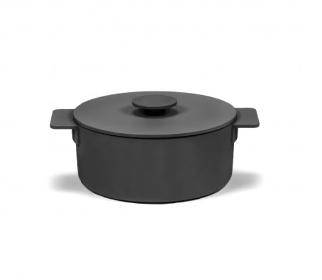 SURFACE kjele støpejern 23cm/3,0L, sort