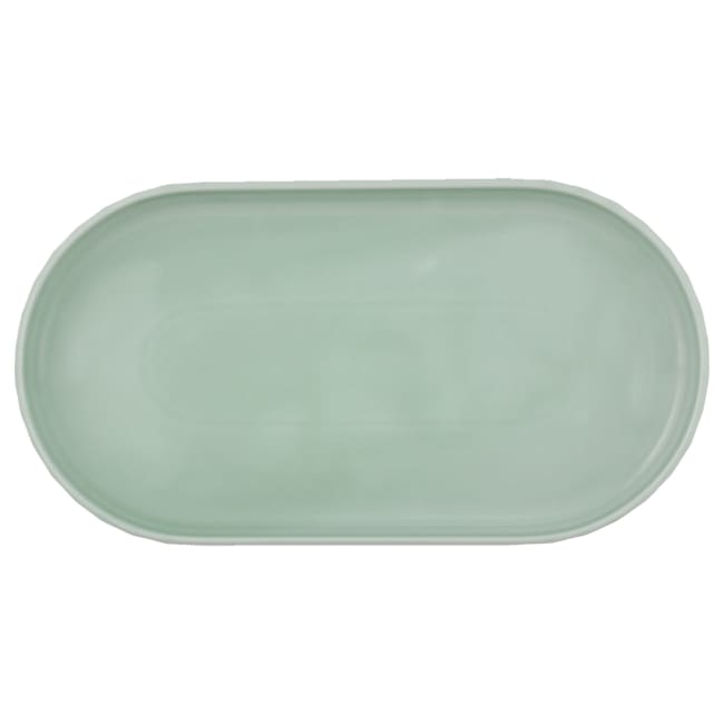 Tallerken oval coupe 32x17cm EDGE, Sea