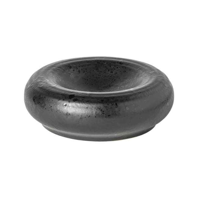 Tallerken coupe, podie Ø:18/H:6cm, sort