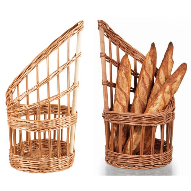 Brødkurv i naturmateriale Ø28cm H85,5cm