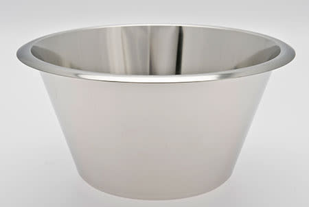 Kjøkkenbolle rustfritt stål 5ltr Ø:295mm