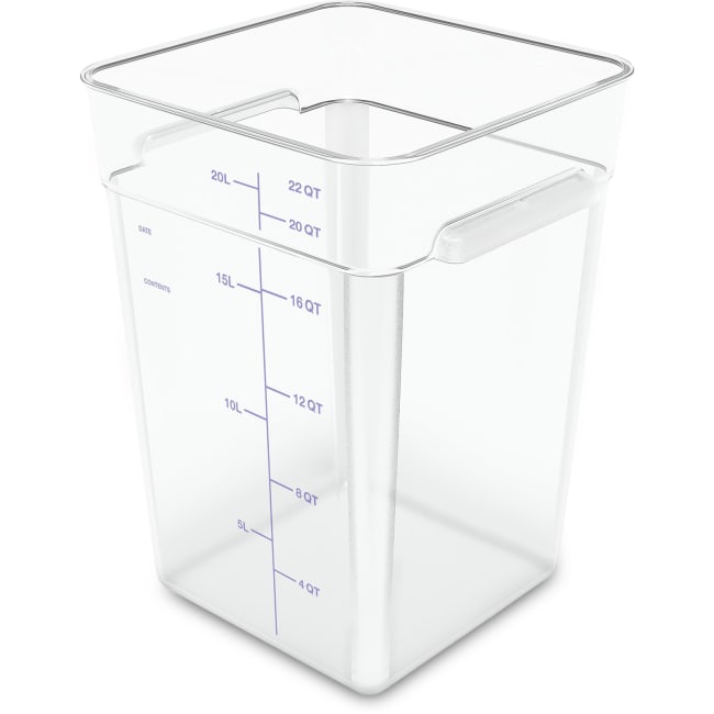Beholder i plast 23,7ltr. 28x28x40cm
