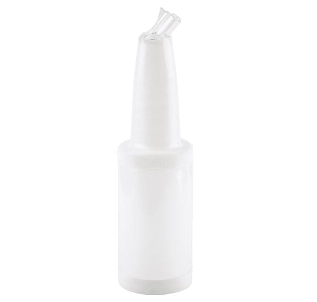 Skjenkeflaske hvit, 1liter